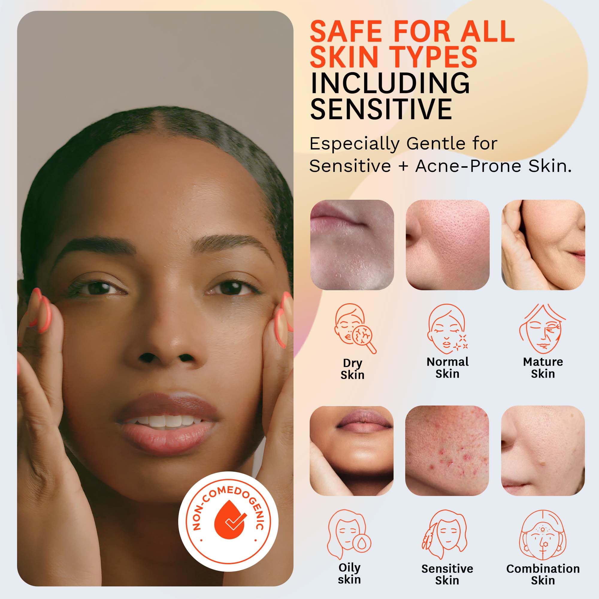 Fig.1 Retinol Night Cream | Hydrating Night Moisturizer with Squalane for Sensitive Skin | Dermatologist Tested