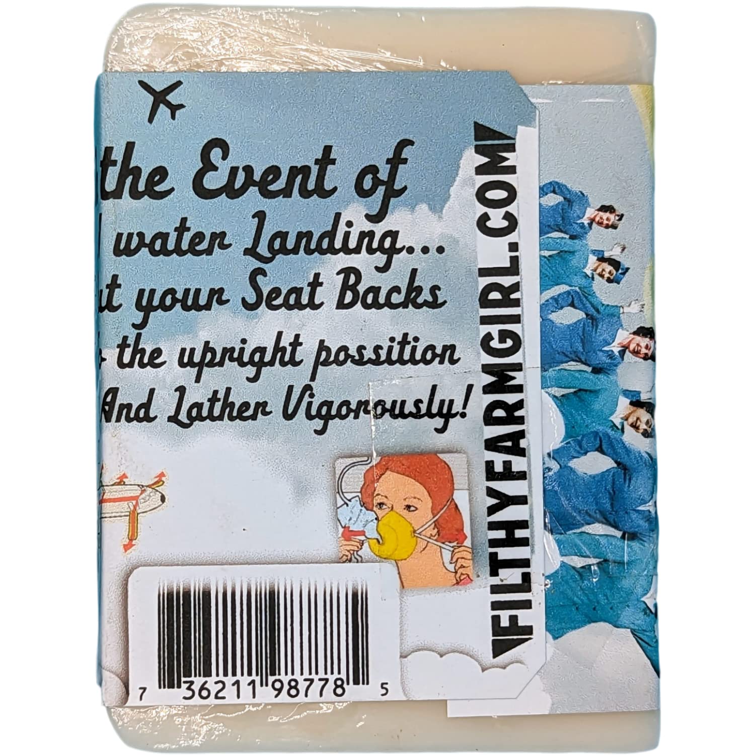 Filthy Farmgirl Flight Attendant Mile High Mint Soap | 100% Natural, Vegan, Handmade in Hawaii