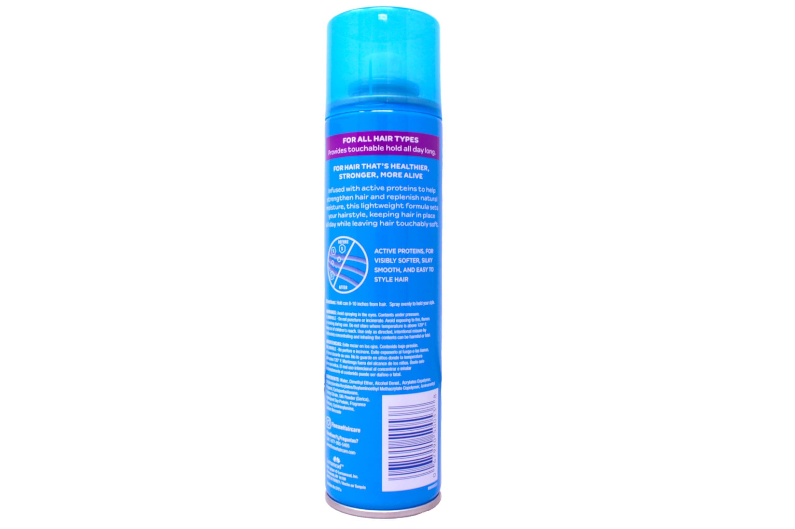 Finesse Finish + Strengthen Hairspray – Extra Hold, 7 oz (Pack of 5)