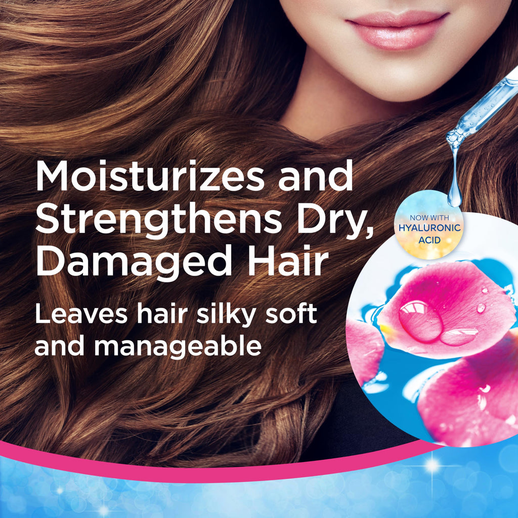 FINESSE Restore + Strengthen 2in1 Shampoo + Conditioner – Moisturize & Repair Dry or Damaged Hair | Pack of 6, 13 oz