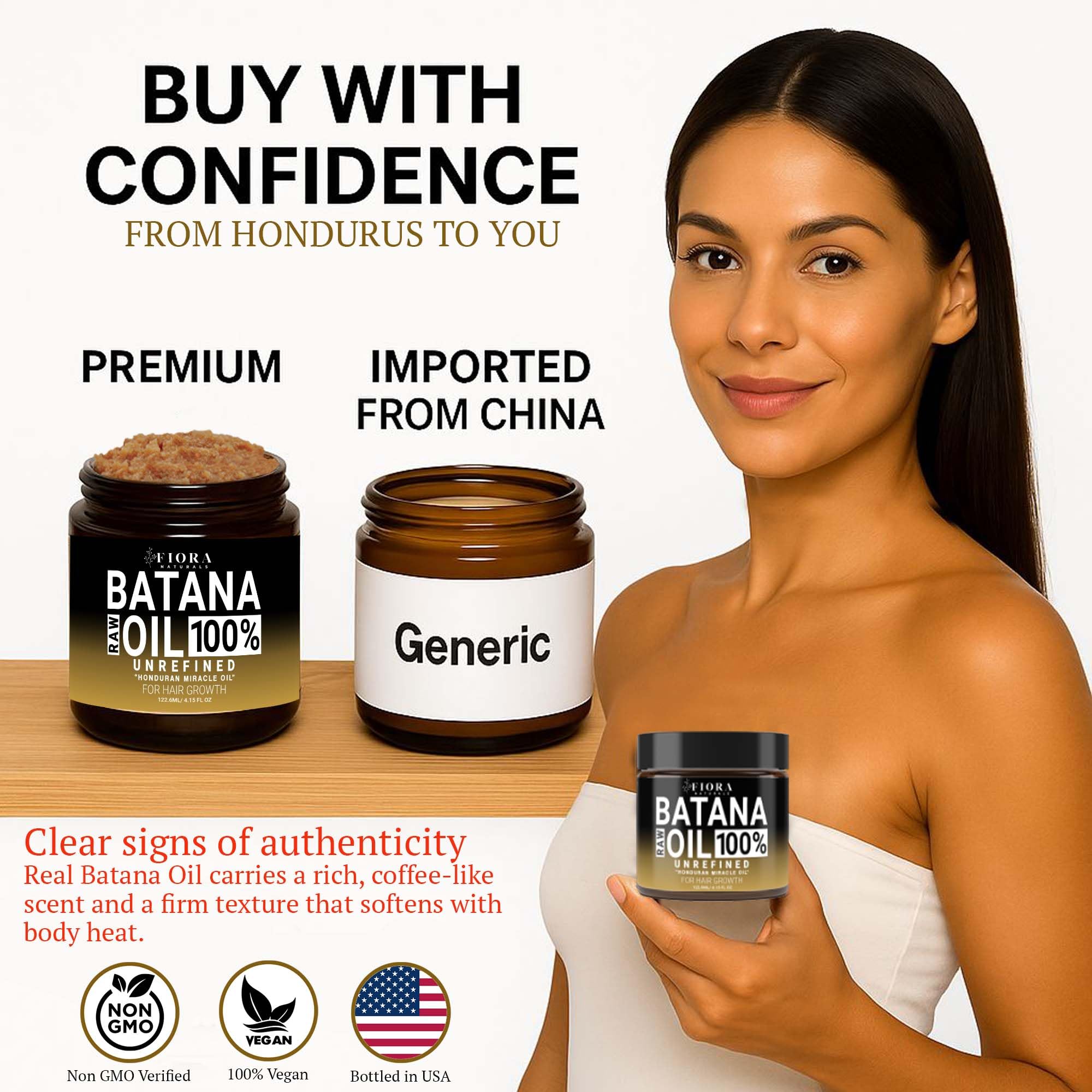 100% Raw Batana Oil Paste for Hair Growth – Dr Sebi Inspired