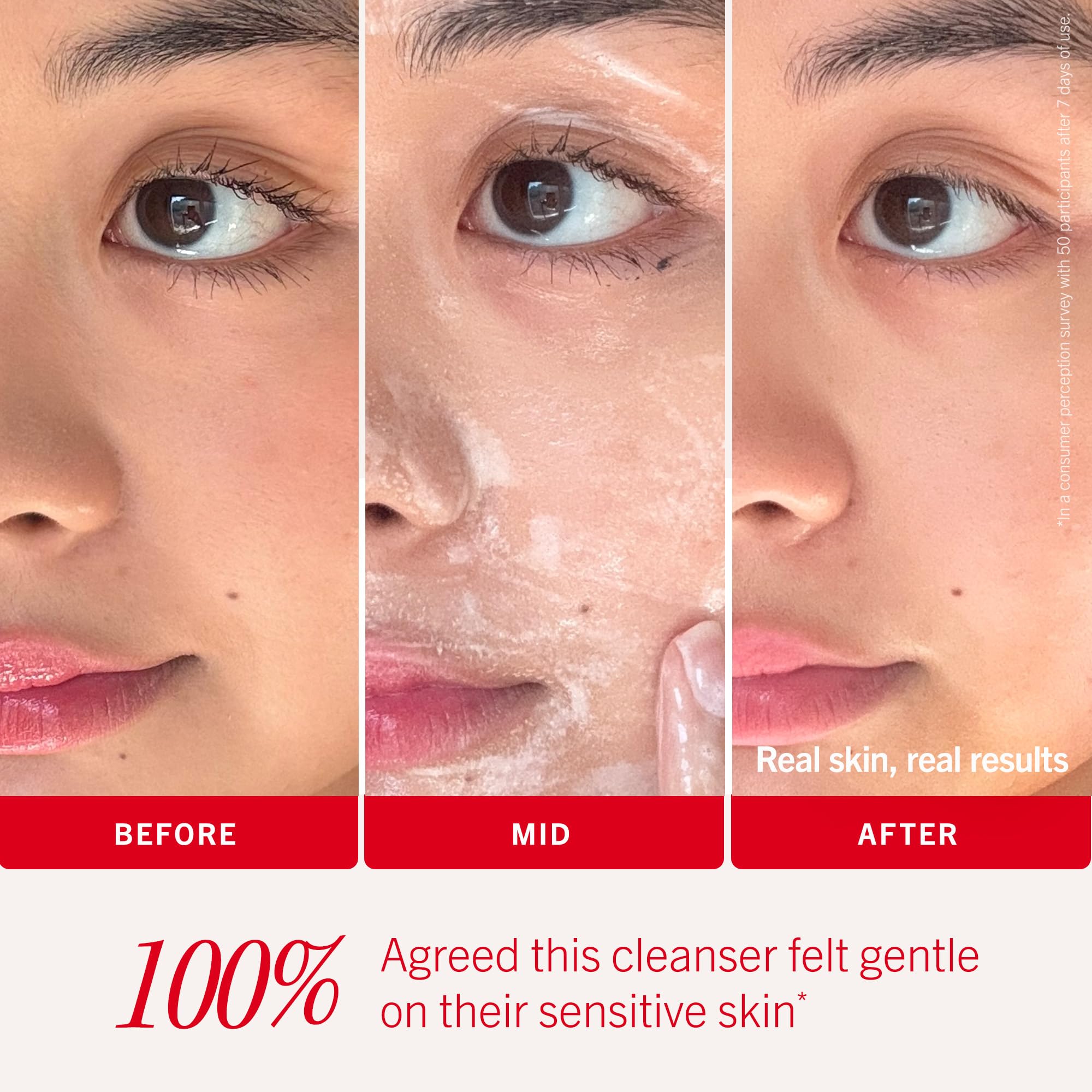 First Aid Beauty Ultra Gentle Cream-to-Foam Facial Cleanser | Colloidal Oatmeal & Glycerin | 2 oz