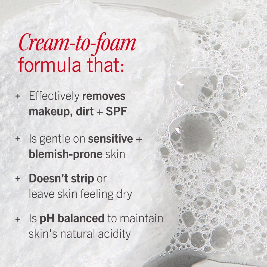 First Aid Beauty Ultra Gentle Cream-to-Foam Facial Cleanser | Colloidal Oatmeal & Glycerin | 2 oz
