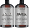First Botany Cosmeceuticals Hair Regrowth Shampoo – DHT Blockers, Hydration & Volume (Pack of 2)