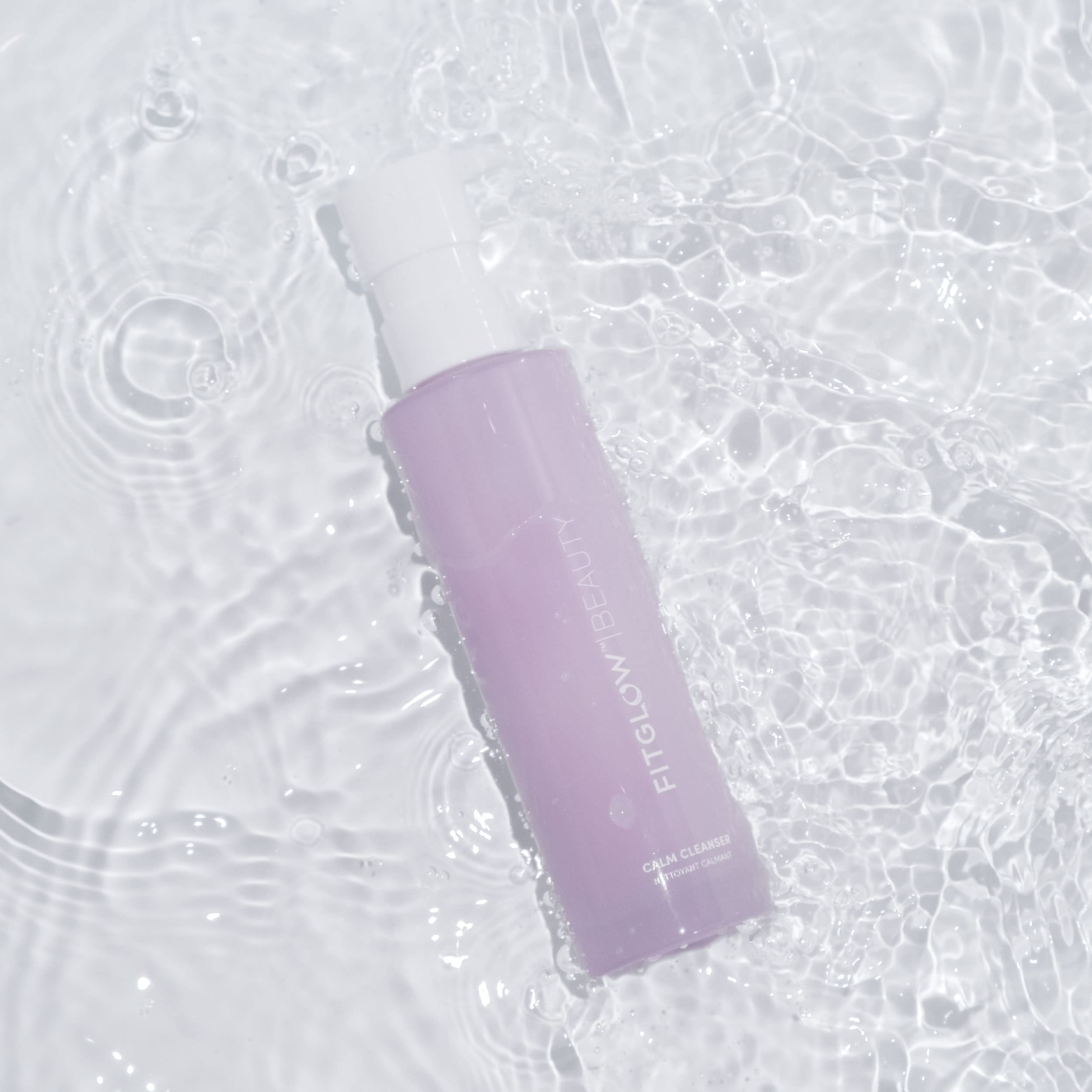 FITGLOW Calm Cleanser – Gentle Milky Face Wash for Sensitive Skin (120ml) with Ceramides & Cucumber