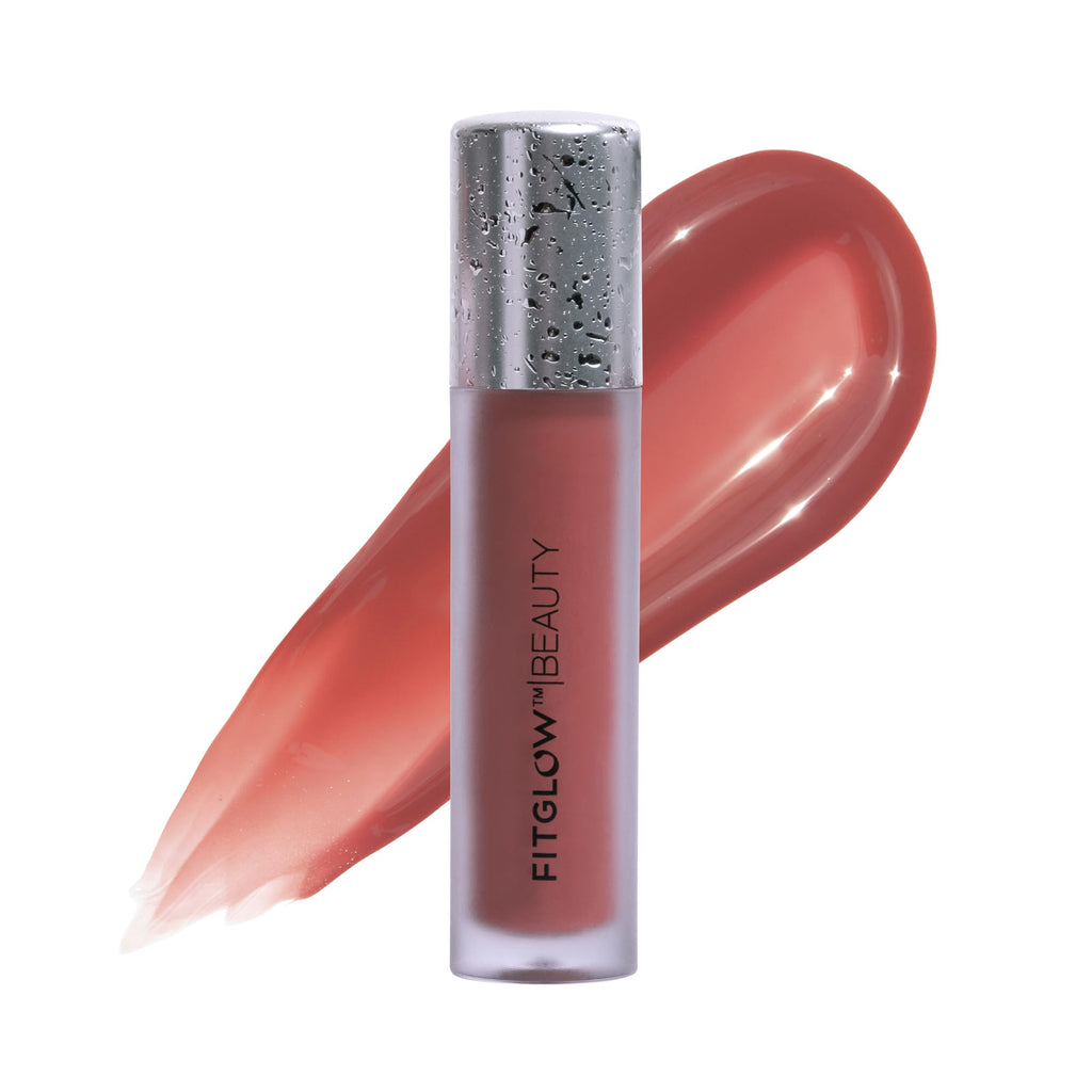 FITGLOW Gospel Warm Berry Lip Colour Serum | Hydrating, Buildable Lip Gloss