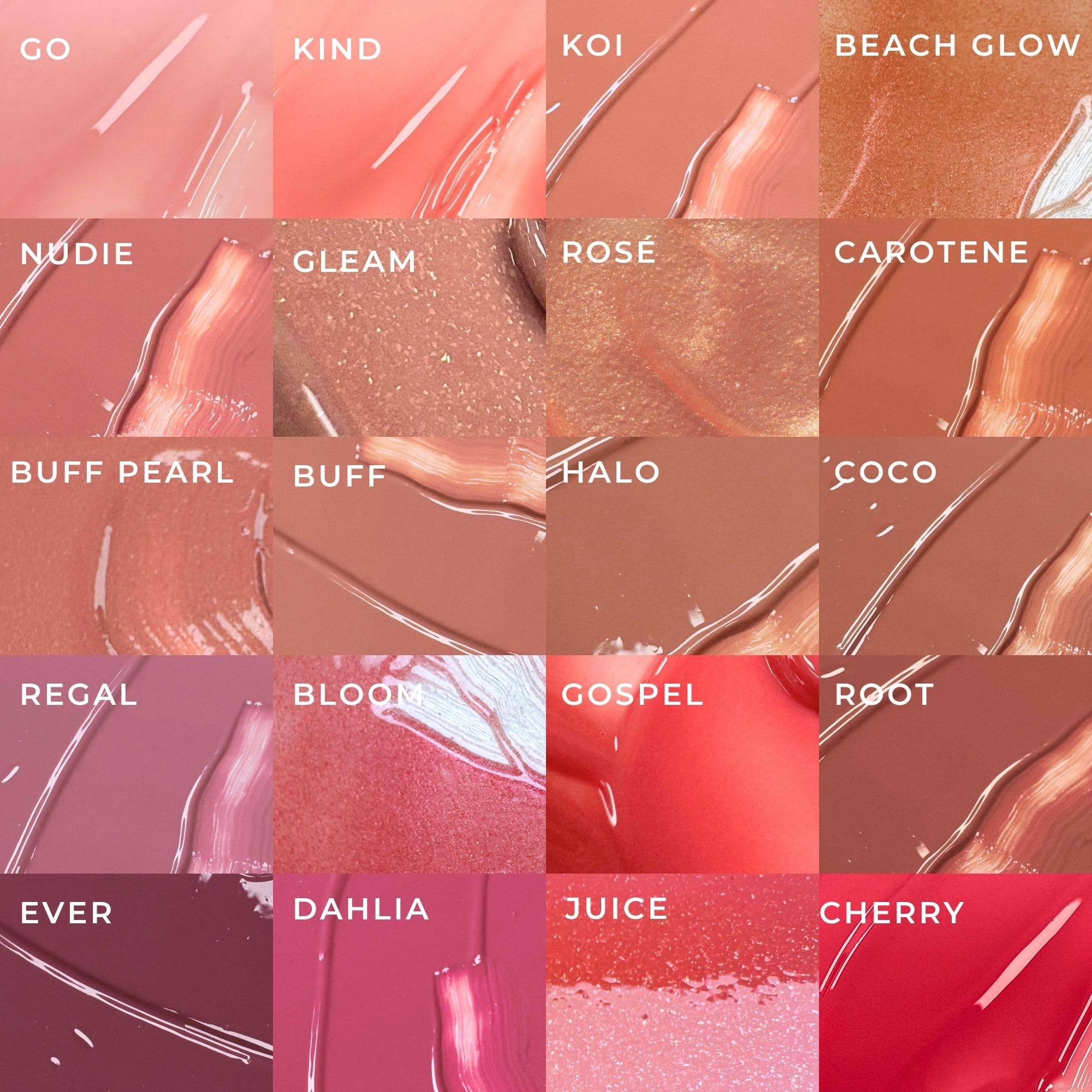 FITGLOW Beauty Lip Colour Serum – Hydrating Lip Gloss with Collagen & Pomegranate Sterols | Buildable Color
