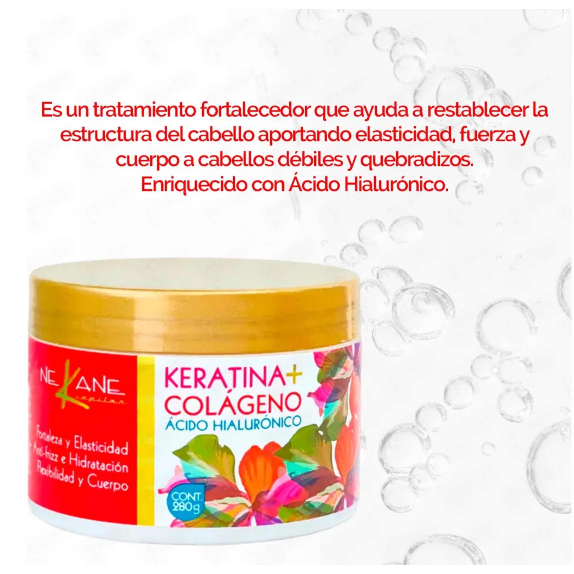 Nekane Collagen & Keratin Hair Treatment – 9.88 oz | Five Brothers Products