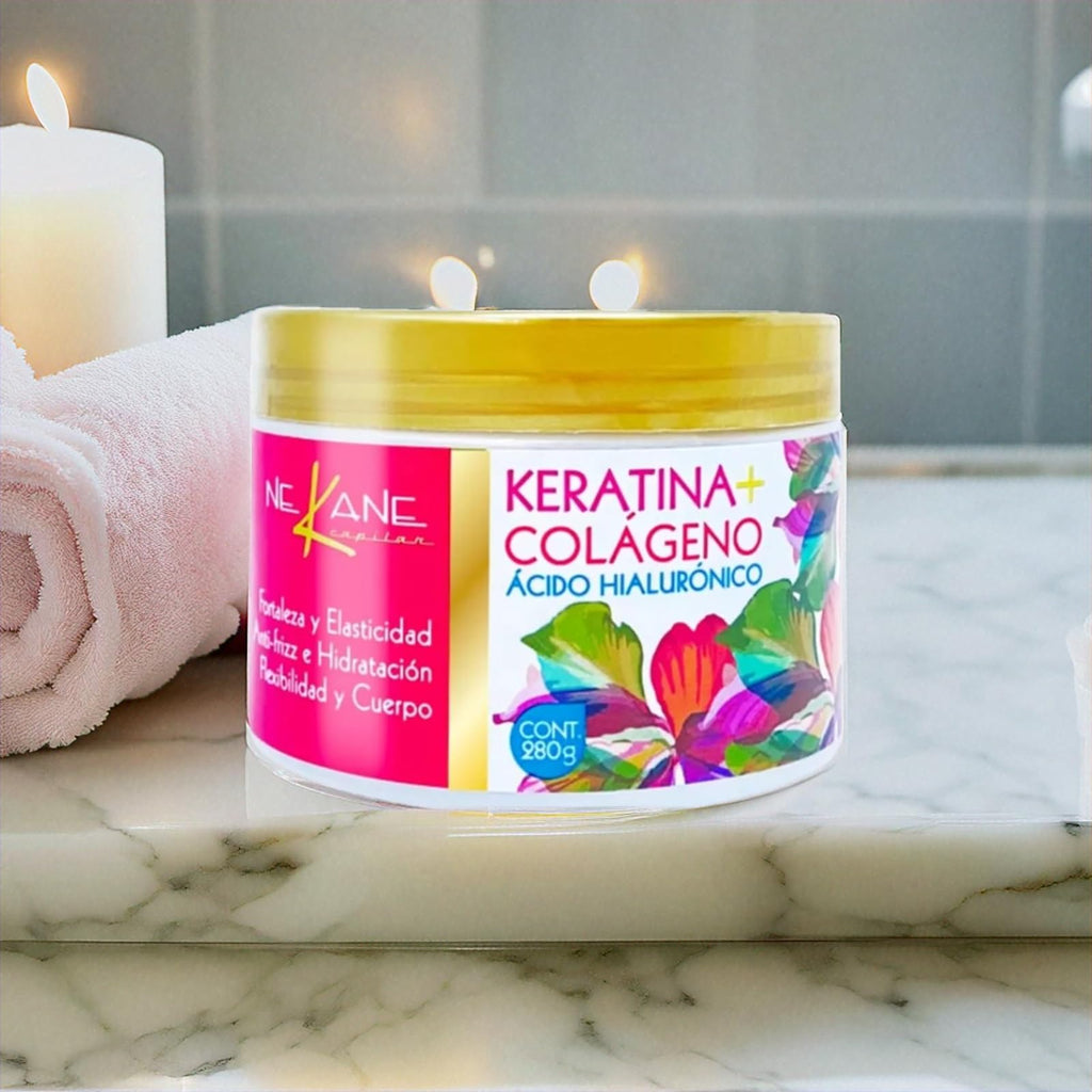 Nekane Collagen & Keratin Hair Treatment – 9.88 oz | Five Brothers Products