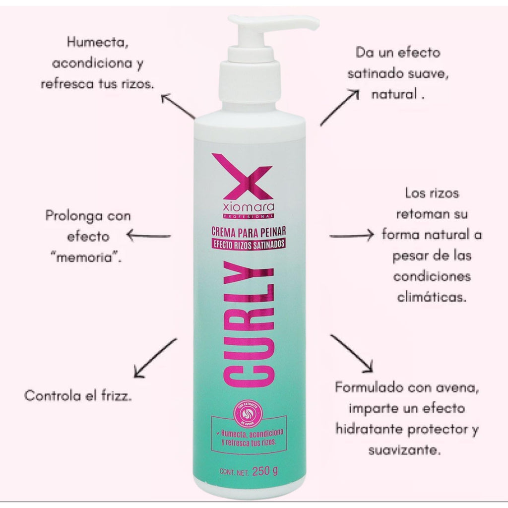 Five Brothers Xiomara Curl Cream — Curl Defining Cream for Wavy & Straight Hair | Frizz Control, 4.85 fl oz