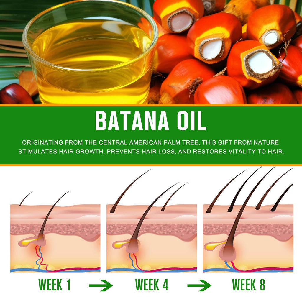 Flasture Batana Oil for Hair Growth – 100% Pure, 2.02 fl oz
