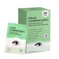FLODTEEK Eyelid Wipes — Gentle Tea Tree Cleanse for Dry Eyes, Itchy Lids, Blepharitis & Travel (60 Count)