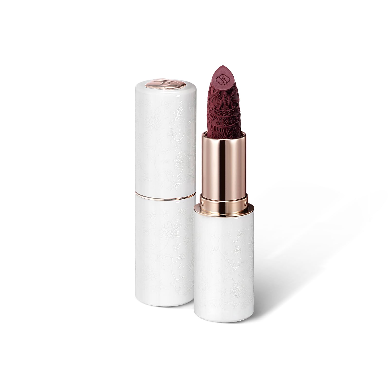 FLORASIS Blooming Rouge Porcelain Lipstick M524 Shadowed Cranberry
