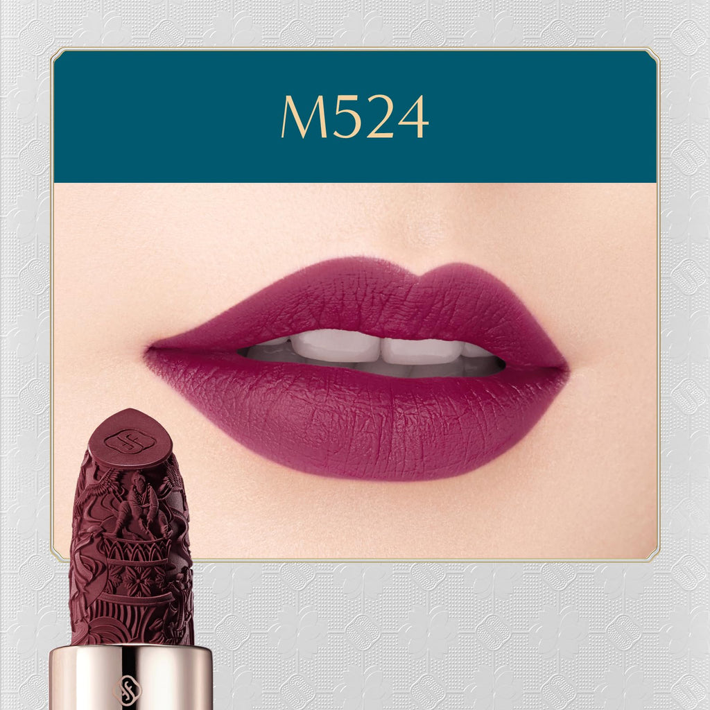 FLORASIS Blooming Rouge Porcelain Lipstick M524 Shadowed Cranberry
