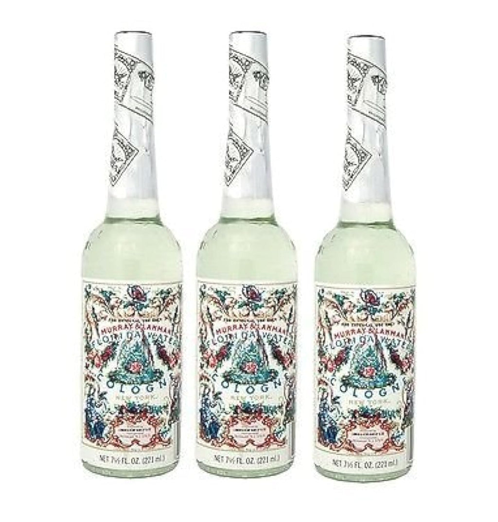 Florida Water Cologne 7.5 Oz — Three Plastic Bottles | Refreshing Scent