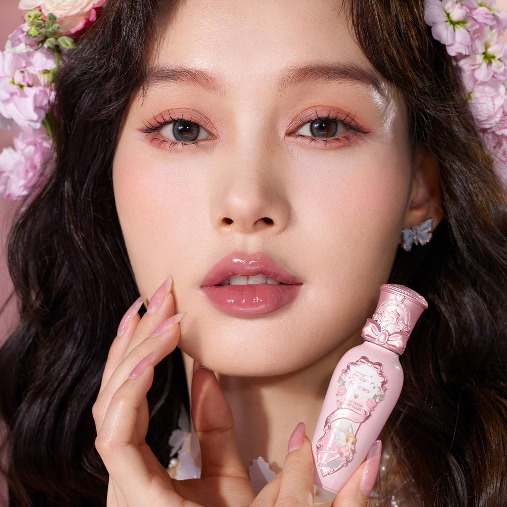 Flower Knows Midsummer Fairytales Lip Lacquer G06 Bluebell | Glowy Hydrating Lip Oil