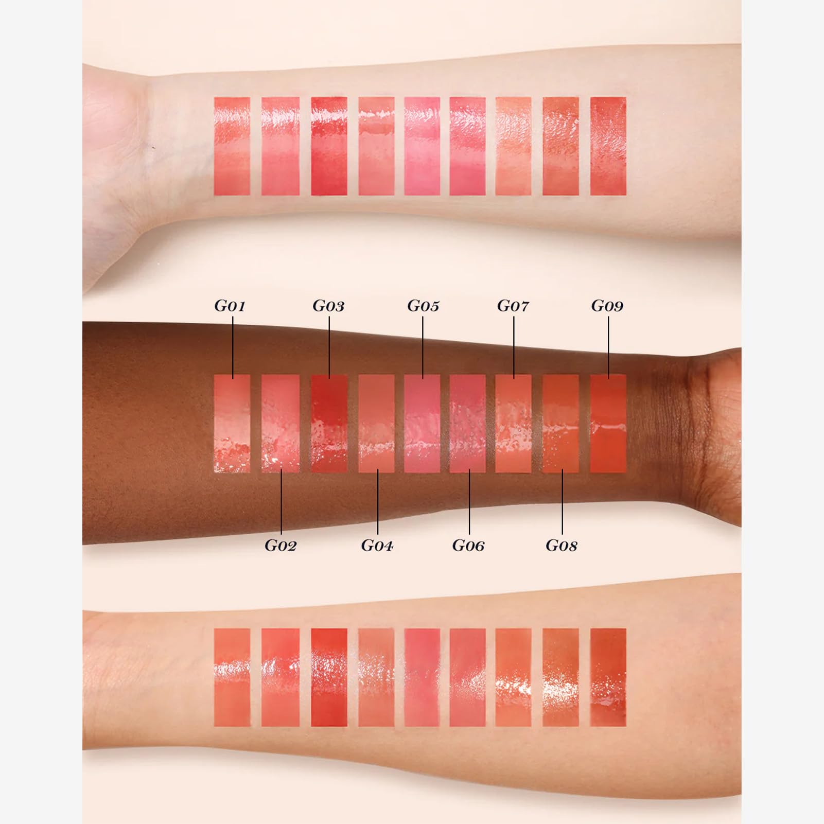 Flower Knows Midsummer Fairytales Lip Lacquer - Glowy Hydrating Lip Oil (G05 Freesia, 0.17 oz)