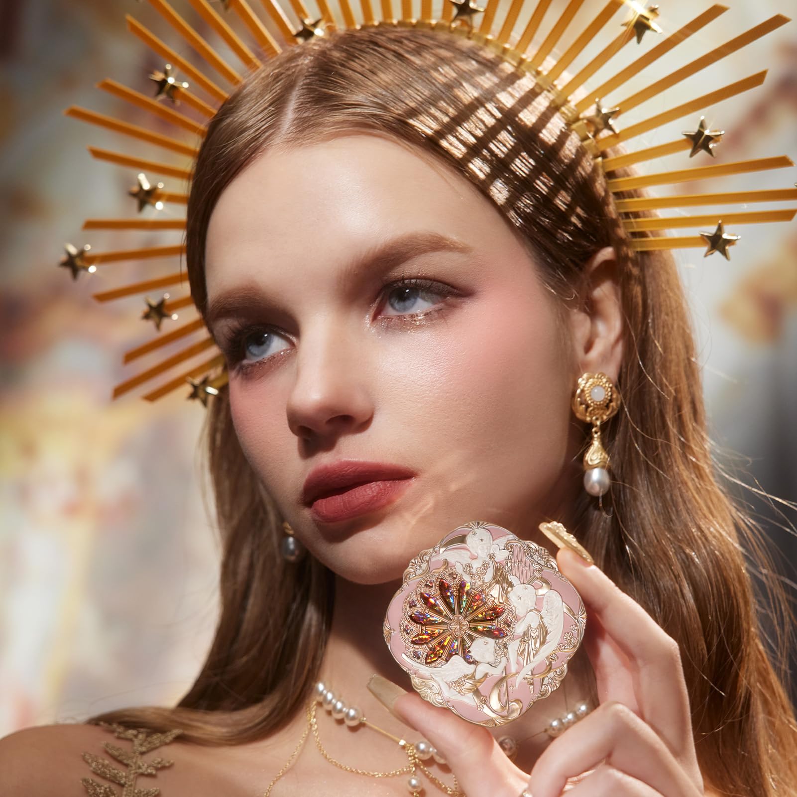 Flower Knows Little Angel Cream Blush – Warm Pink Hydrating Cheek Color, Buildable & Blendable