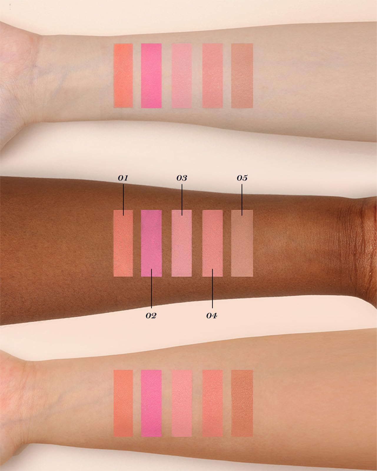 Flower Knows Midsummer Fairytales Velvet Embossed Blush – 03 Ballet Fairy (Frosty Peach), 5g | Buildable & Blendable Matte Finish