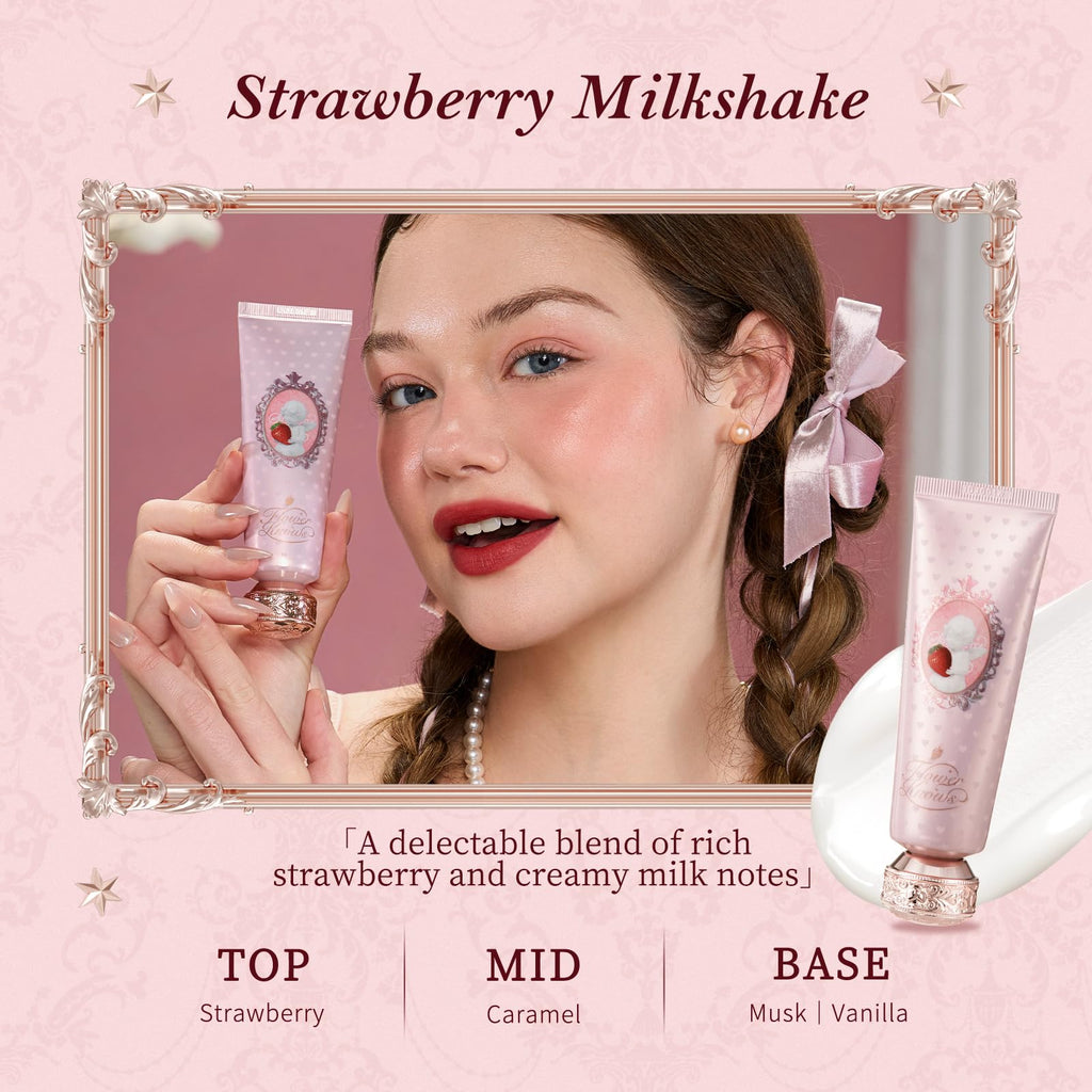 Flower Knows Strawberry Cupid Hand Cream – 1.76 oz Hydration & Fragrance