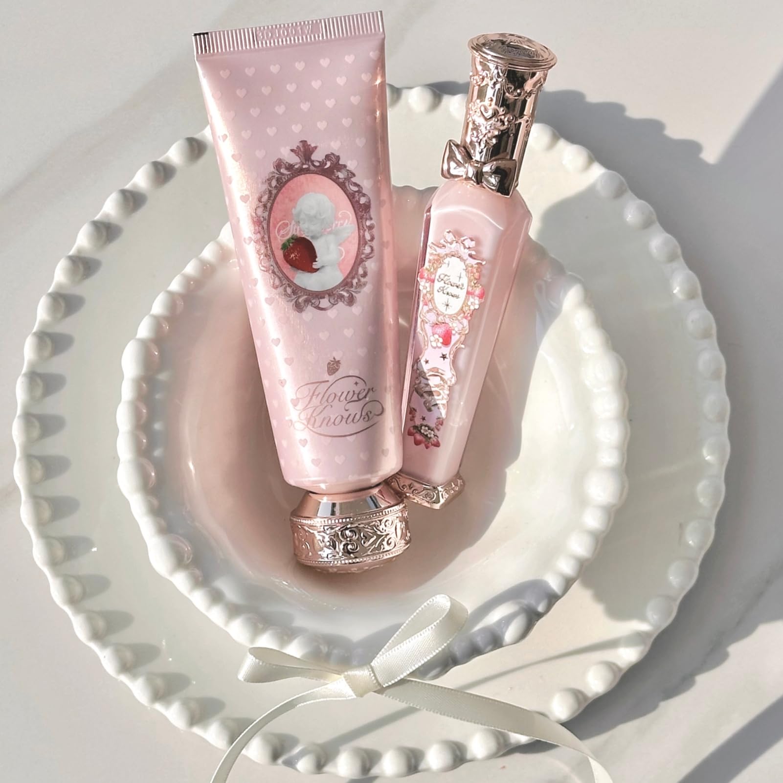 Flower Knows Strawberry Cupid Hand Cream – 1.76 oz Hydration & Fragrance