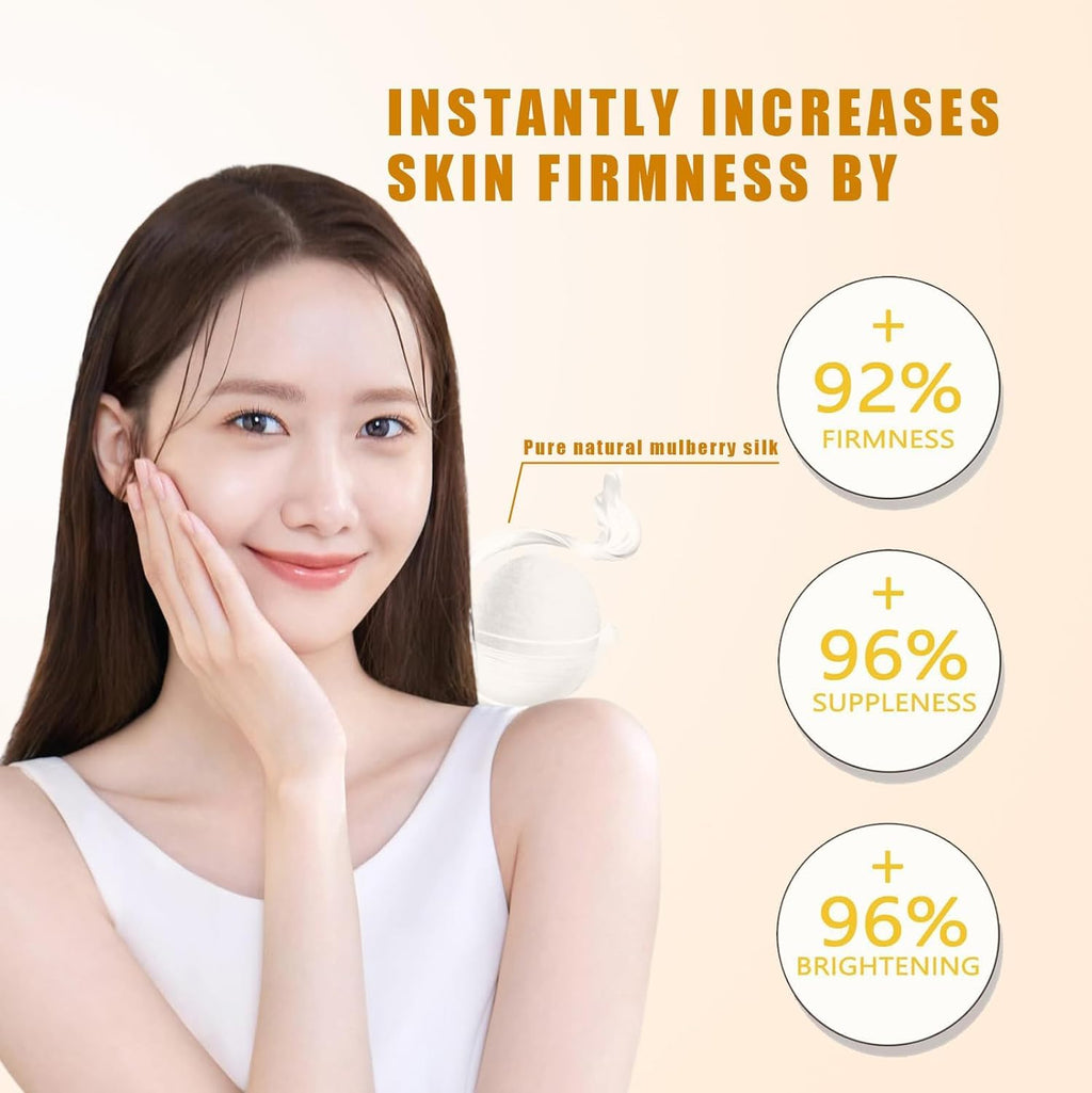 Fneute Silk Peptide Intensive Lifting Ampoule | Moisturizes, Firms & Lifts | Korean Anti-Aging Facial Essence 50ml