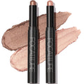 FOCALLURE 2-Pcs Cream Eyeshadow Stick Set – Long-Lasting, Waterproof, High-Pigment