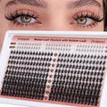 Focipeysa Manga Lash Clusters – DIY Anime Lashes, 330 Pcs (8-16mm)