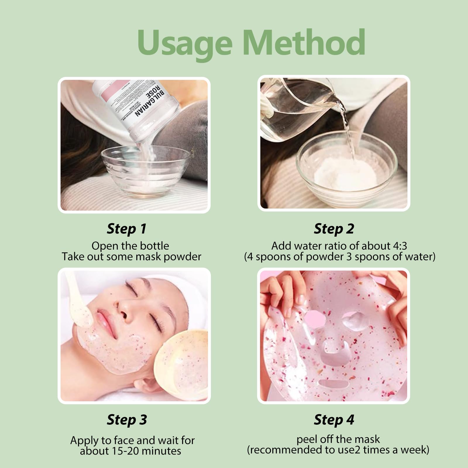 Fokiabin Jelly Mask – Hydrating Peel-Off Gel for Deep Skin Hydration