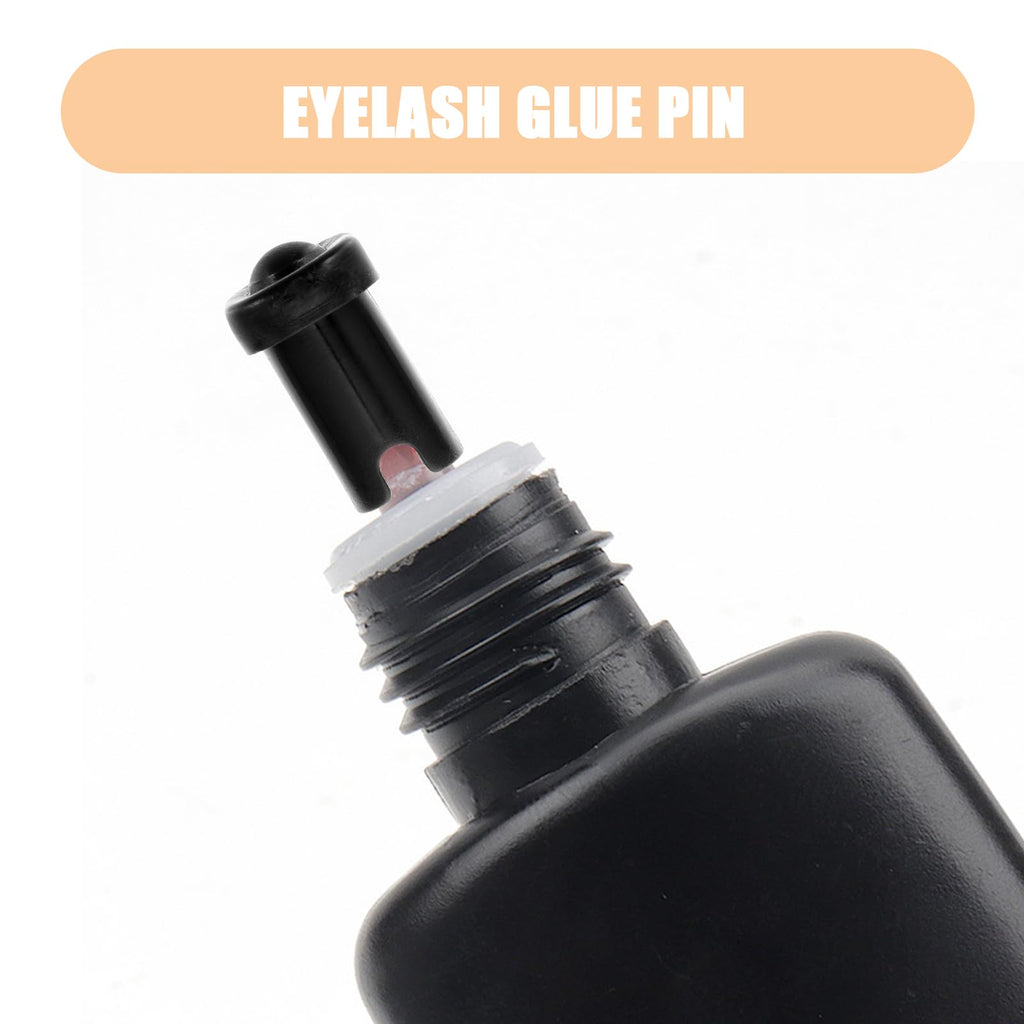 FOMIYES 100pcs Glue Bottle Anti-Blocking Needle Lash Tools for Lash Extensions