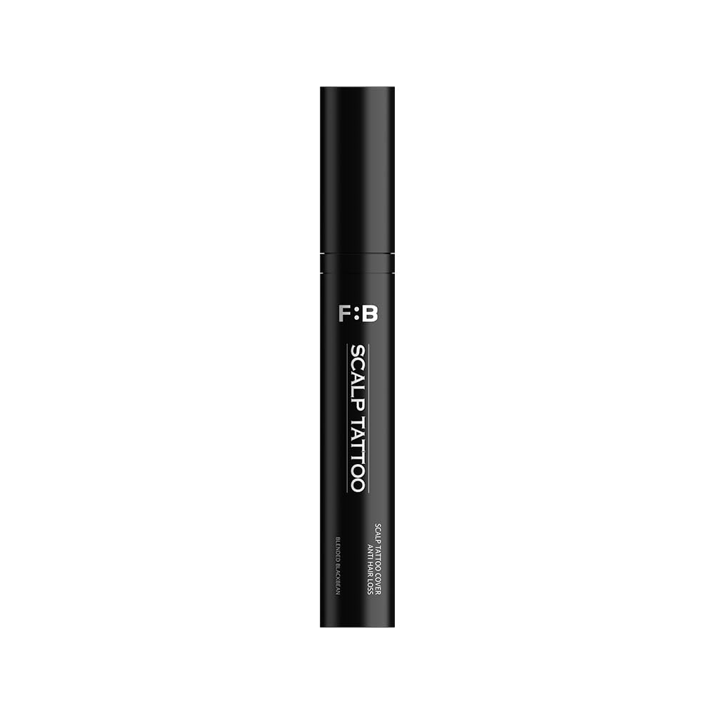 FORBEAUT Scalp Tattoo – Black Hairline Filler for Thinning Spots & Parting Lines | Water- & Sweat-Resistant, 2-Week Wear, 15g