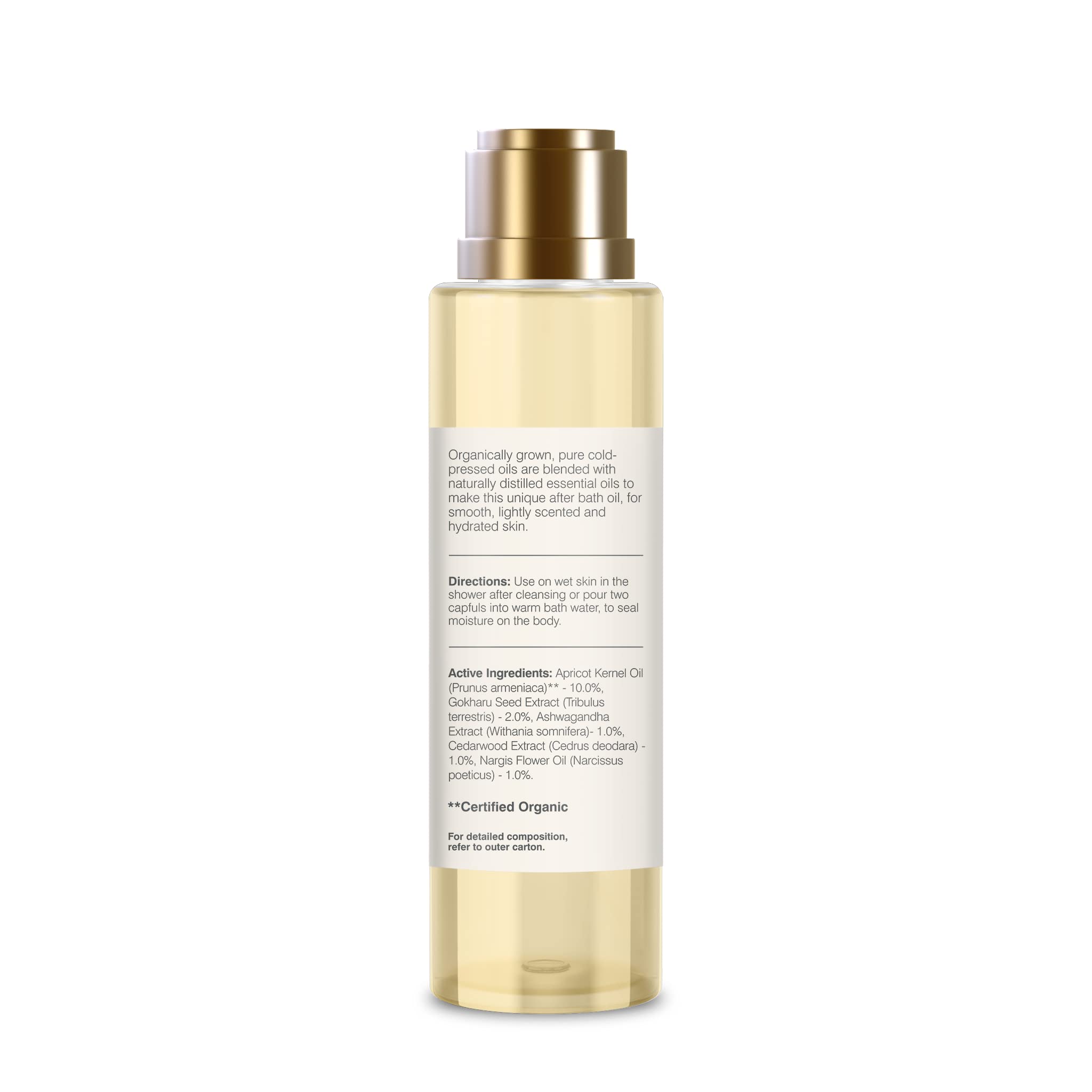 Forest Essentials After Bath Oil Nargis 130 ml – Hydrating Body Oil