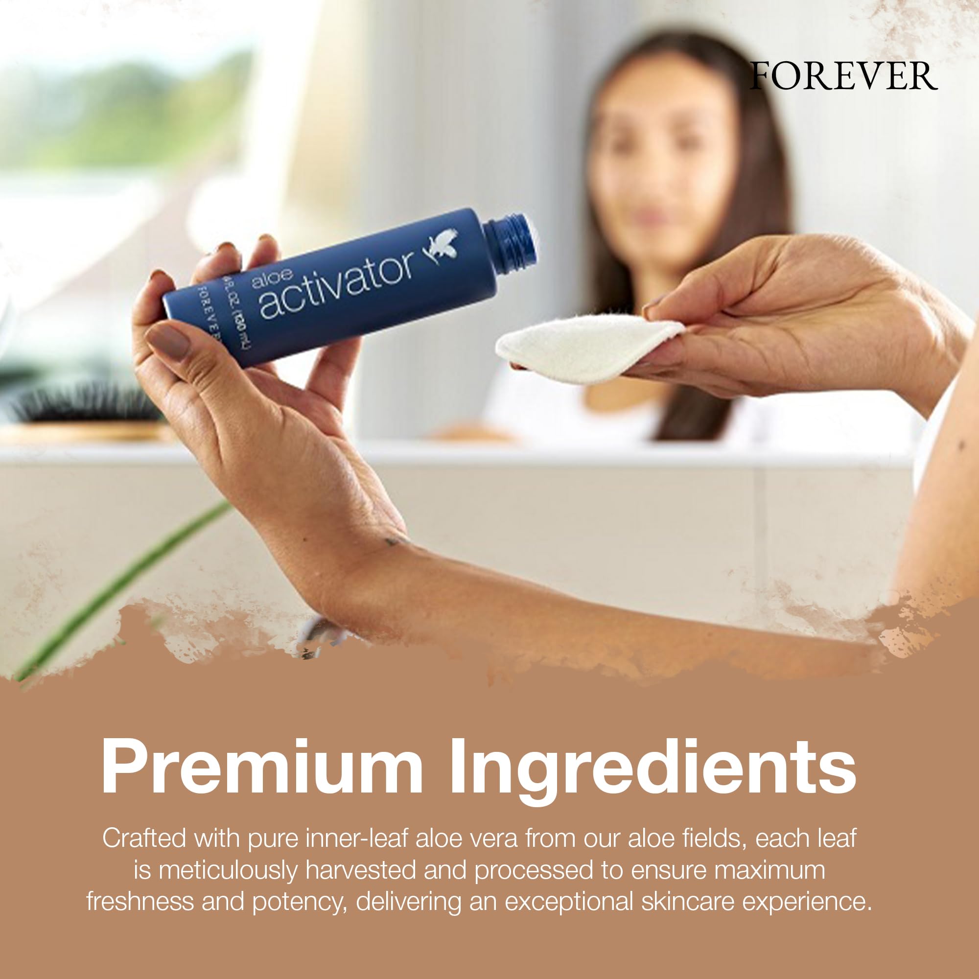 Forever Living Aloe Activator - 98% Aloe Vera Gel Moisturizer for Sensitive Skin