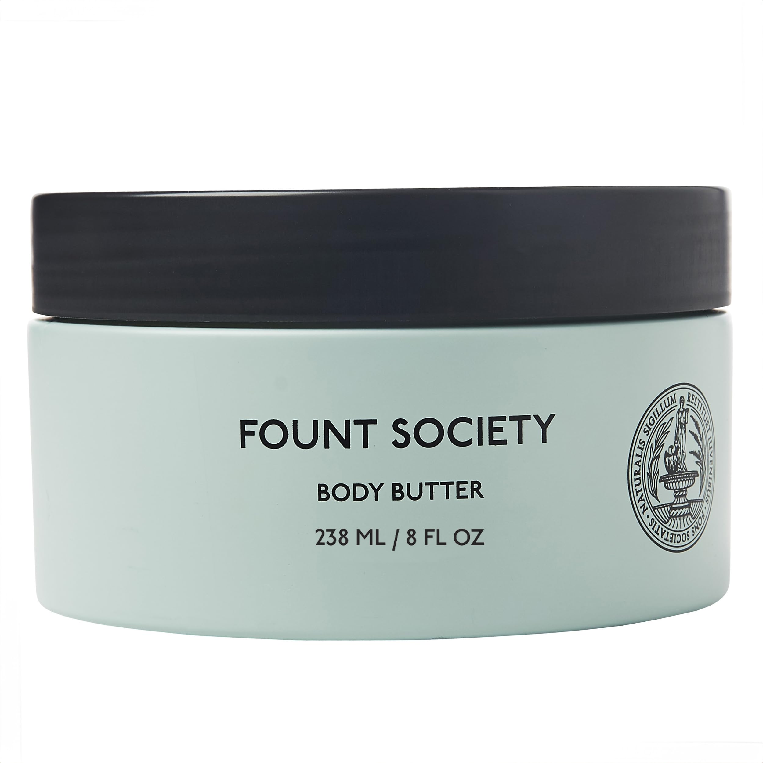 Fount Society Body Butter, 8 Oz – Fragrance-Free Hydration, USA Made
