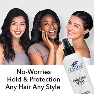 FRAGFRE Hair Finishing Spray – Fragrance-Free, Hypoallergenic, 8 oz