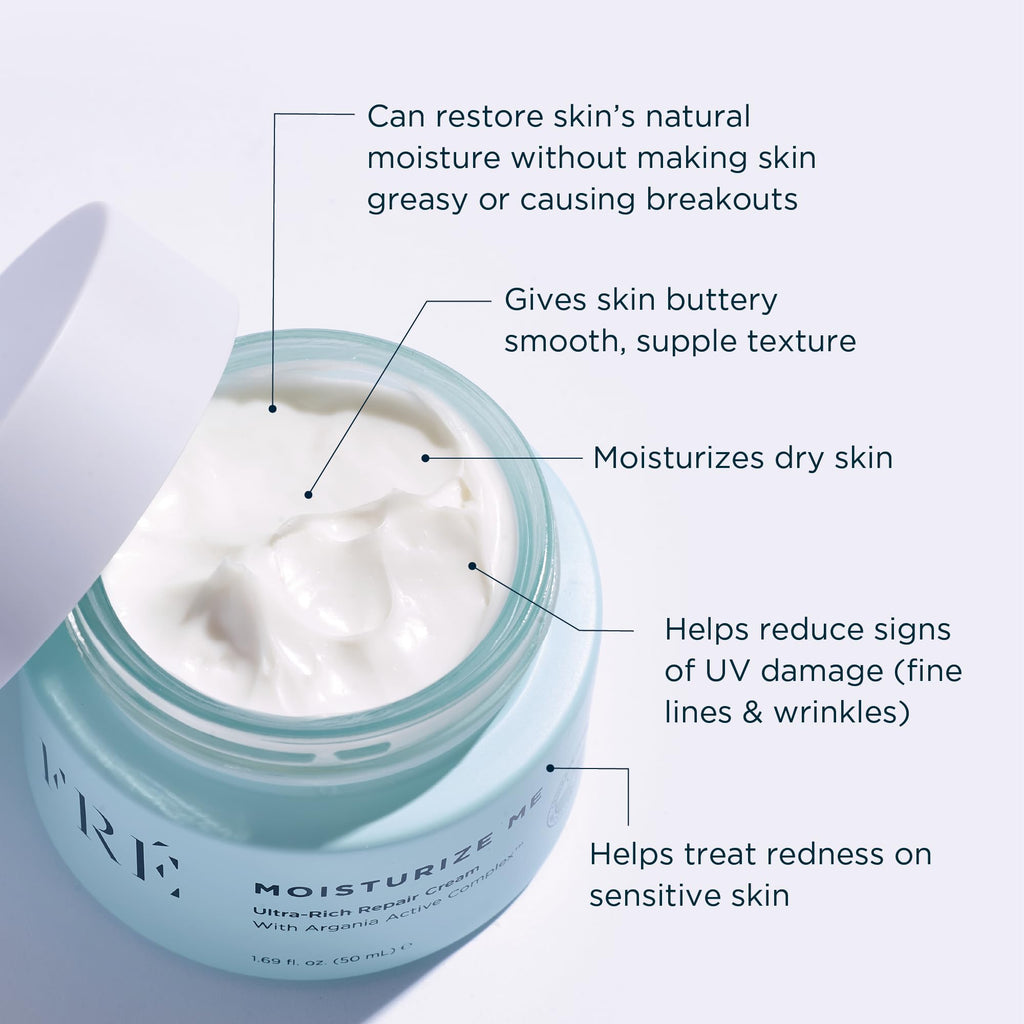 FRÉ Ultra-Rich Repair Facial Cream – Instant Absorption, Deep Hydration, Prebiotics