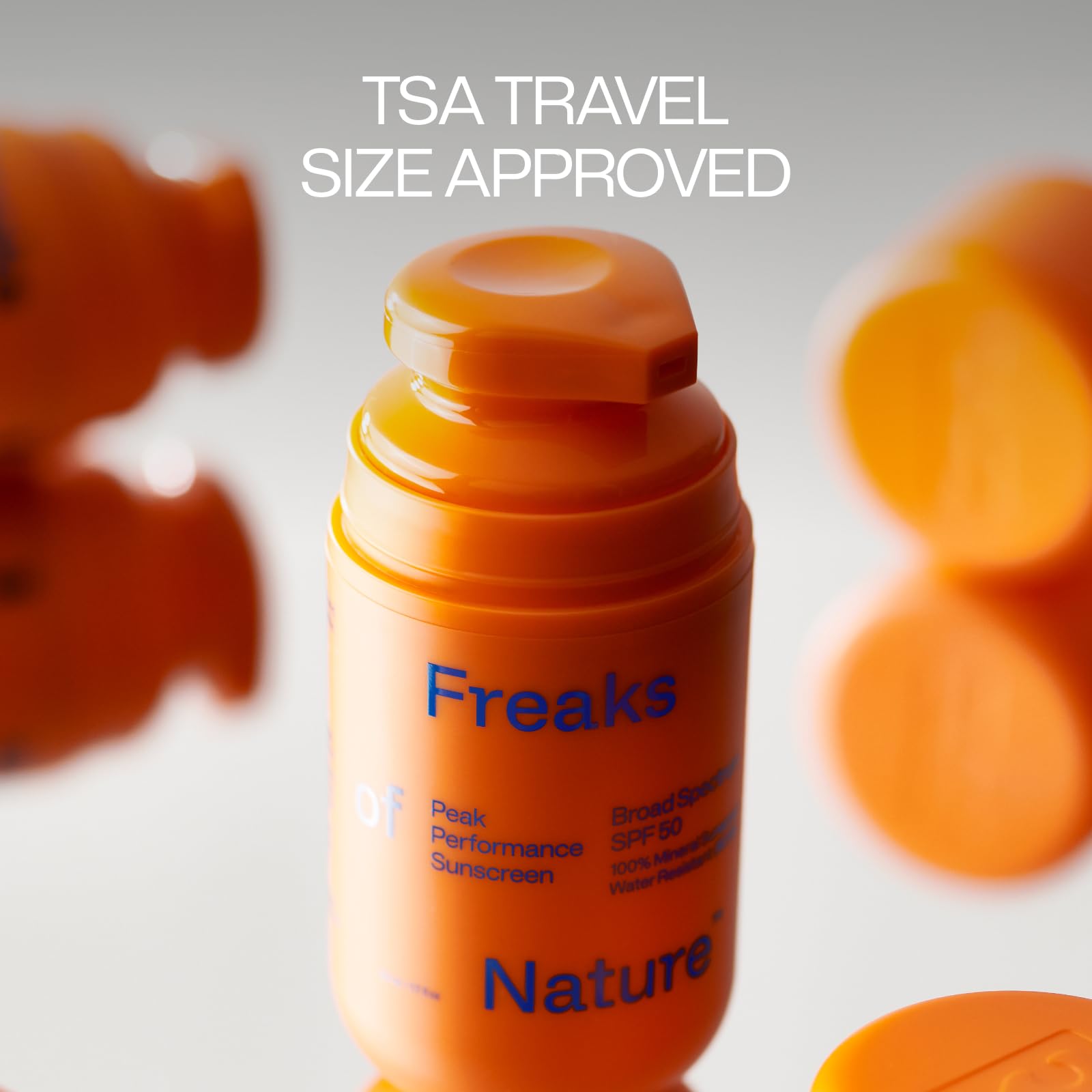 Freaks of Nature Peak Performance SPF 50 | Mineral Sunscreen, 80-Min Water-Resistant