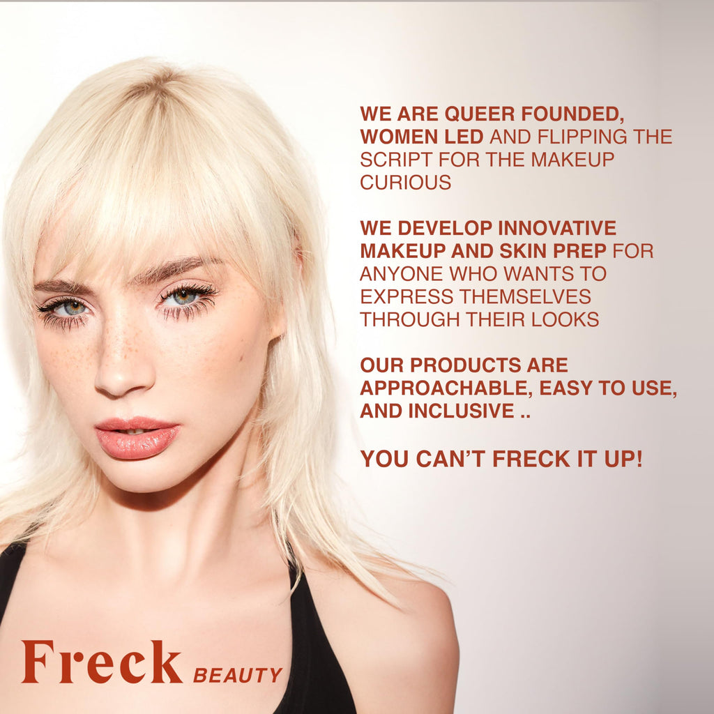 Freck Beauty SHADOW SLIDE Long Wear H2O Shadow Stick – Deep Gunmetal, Waterproof, High-Pigment Eyeshadow Crayon
