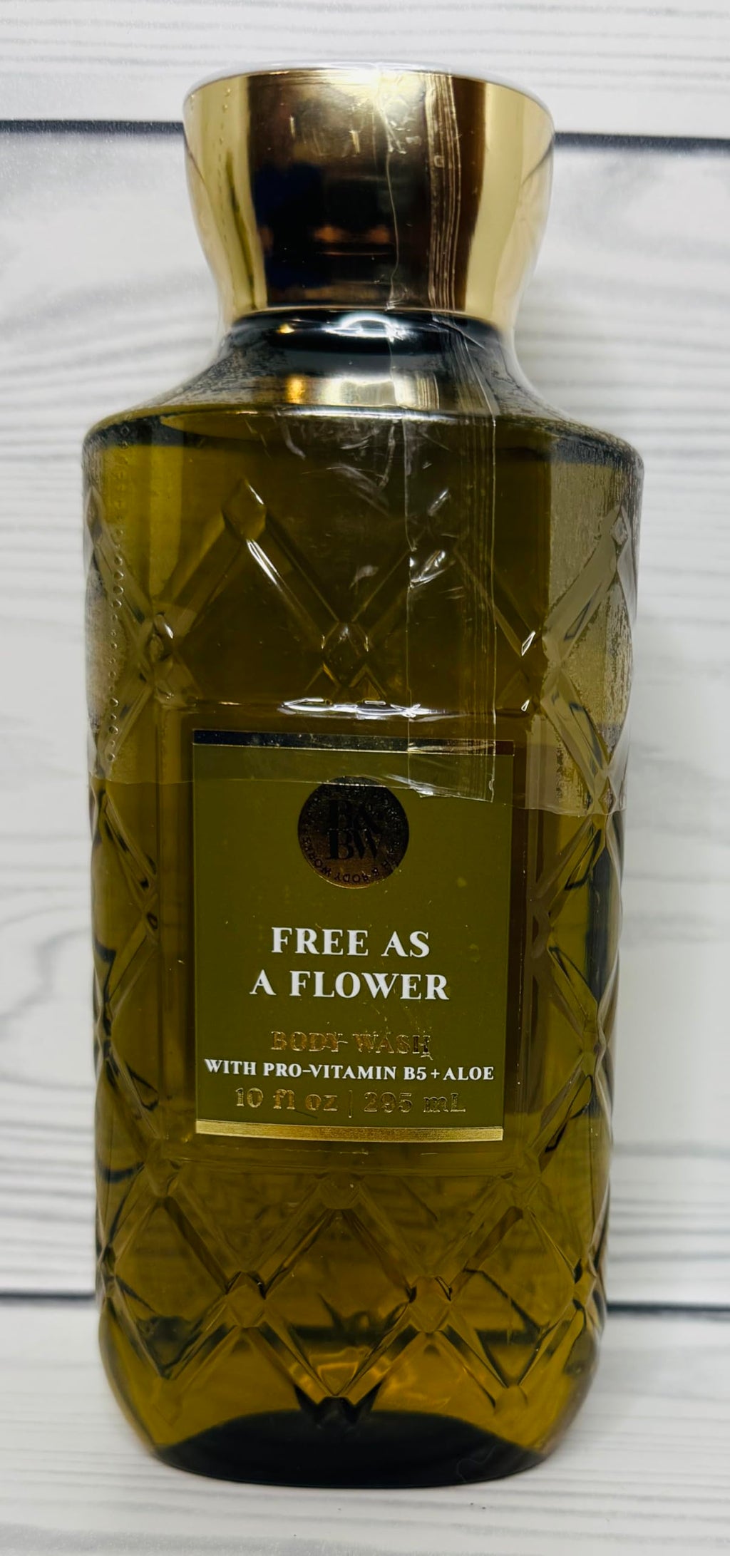 Bath & Body Works Free As A Flower Body Wash 10 oz – Pro-Vitamin B5 & Aloe