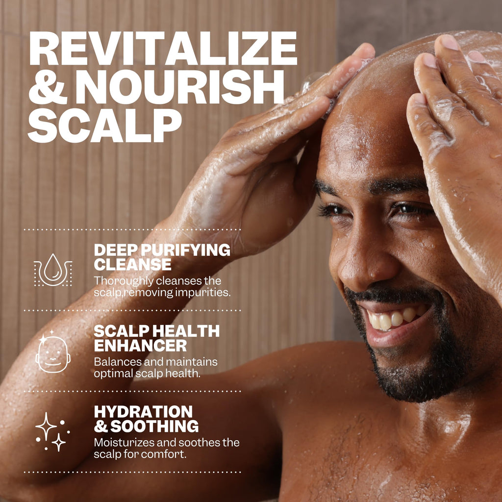 Freebird Daily Body & Face Cleanser for Men – Detoxifying, Vitamin E & Salicylic Acid