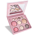 FREEORR All-in-One Baked Makeup Palette – Bronzer, Highlighter, Blush & Eyeshadow | Travel-Compact
