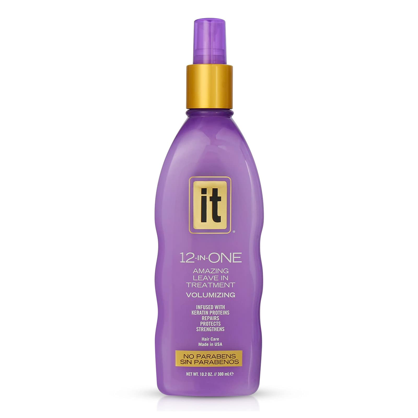 Freeze It 12-in-One Volumizing Leave-In Treatment with Keratin, Avocado & Whole Wheat – Strengthen & Add Volume | IT 12-in-One
