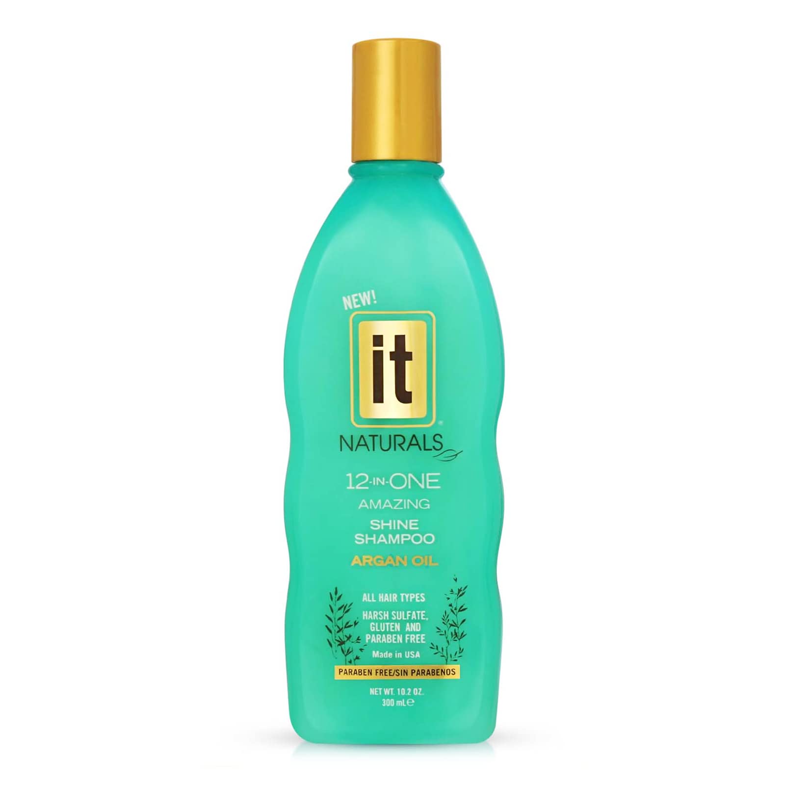 Freeze It IT Naturals Argan Oil 12-In-One Amazing Shine Shampoo – Repair, Protect & Strengthen Hair