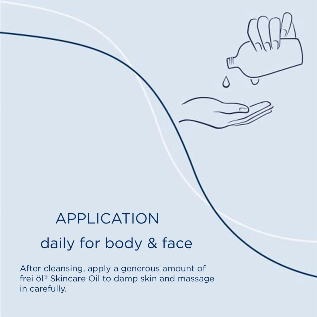 frei öl Skincare Oil – Fast-Absorbing Vegan Body Oil (125 ml)