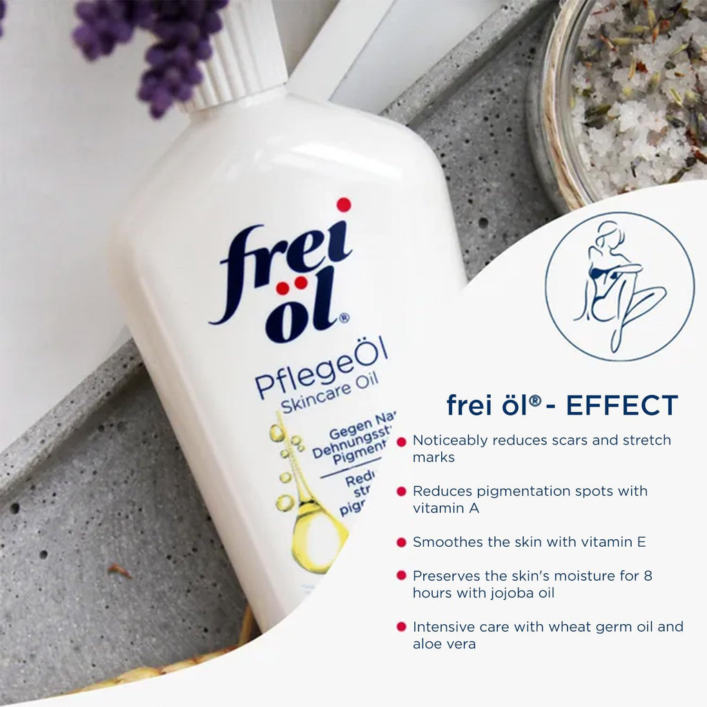frei öl Skincare Oil – Fast-Absorbing Vegan Body Oil (125 ml)