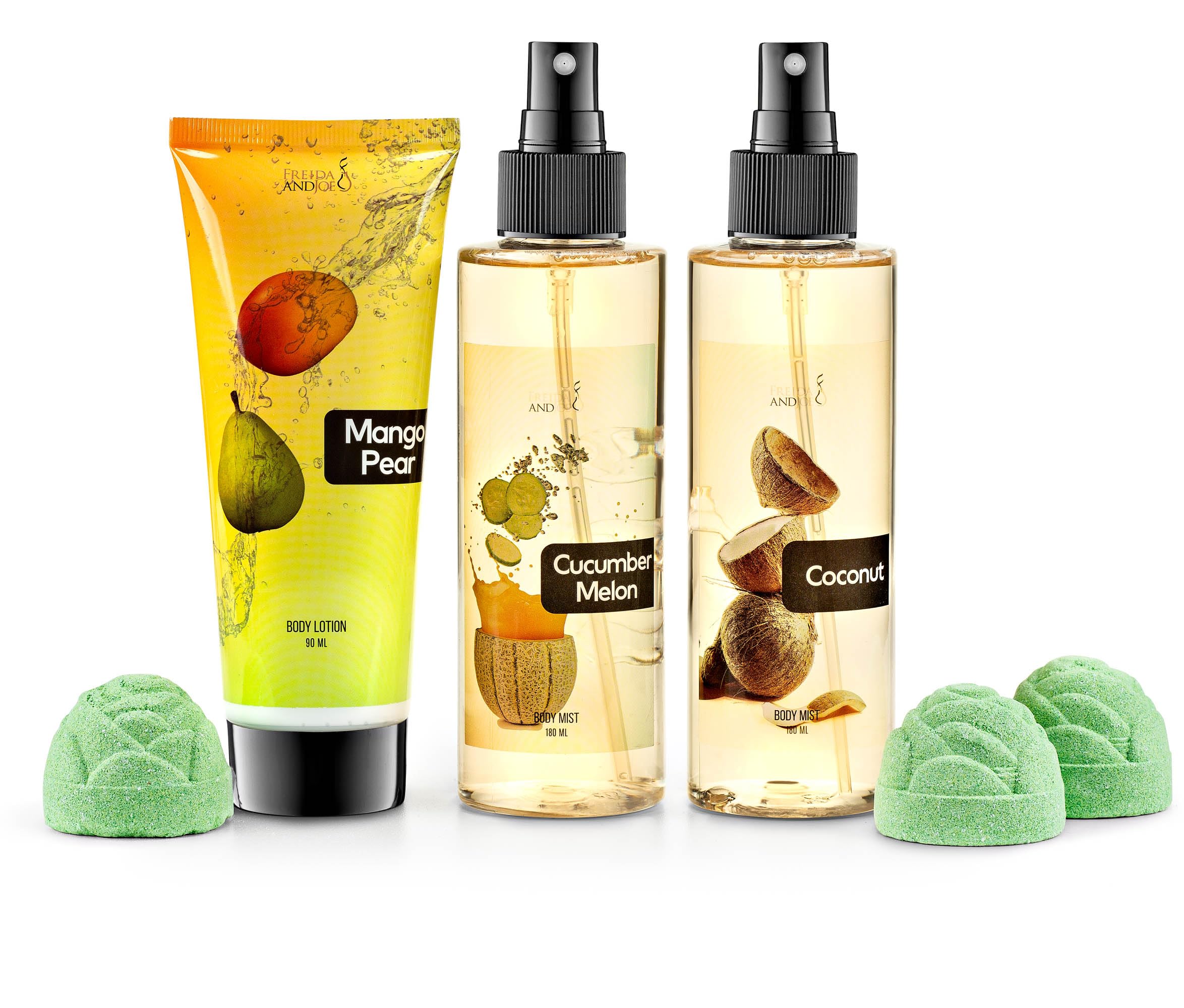 Freida and Joe Fine Fragrance Body Mist & Body Splash Valentines Gift Set | Luxury Self-Care for Women