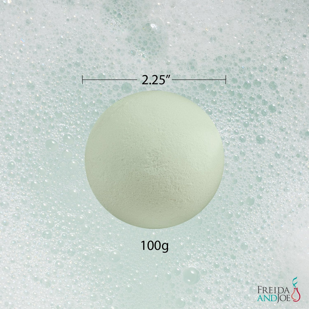 Freida and Joe Luxury Aromatherapy Bath Bombs – Deep Body Relaxation Deluxe Valentines Gift Set, 6 × 100g