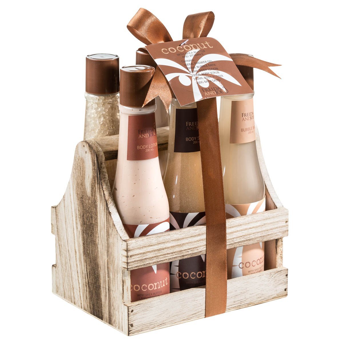 Freida and Joe Tropical Milky Coconut Bath & Body Set – Luxury Spa Gift