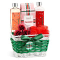 Freida and Joe Coconut Spa Gift Basket – Bath & Body Set with Shower Gel, Lotion, and Bath Salts