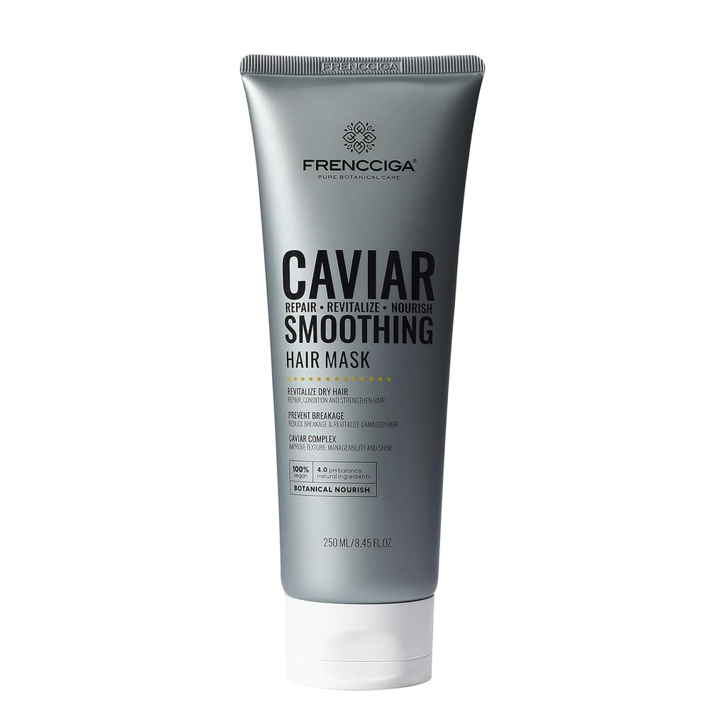 FRENCCIGA Caviar Hair Mask – Replenishing Moisture for Dry Hair with Luxurious Caviar Complex (8.45 oz)